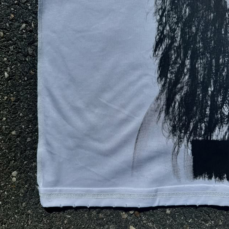 DTG Distressed Ripped Tee back printed t-shirts